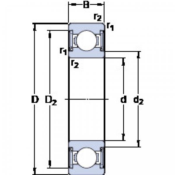 roulements W 628/9-2RS1 SKF #1 image