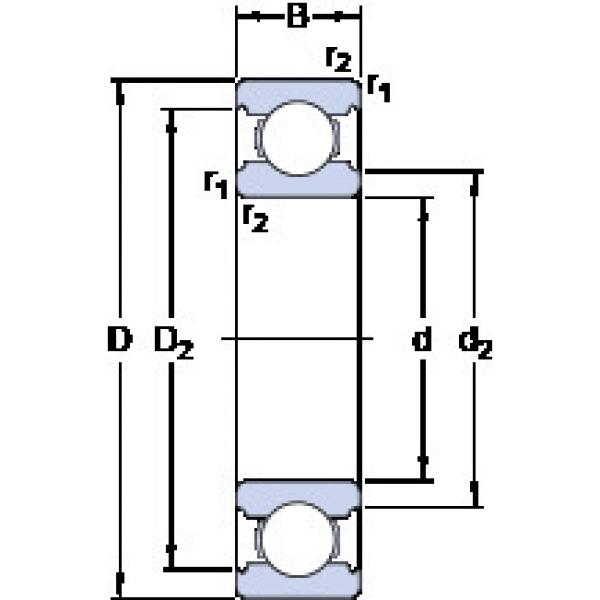 roulements D/W R1810 SKF #1 image