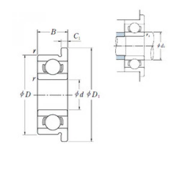 roulements F699 NSK #1 image