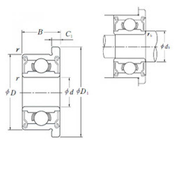 roulements F635ZZ1 NSK #1 image