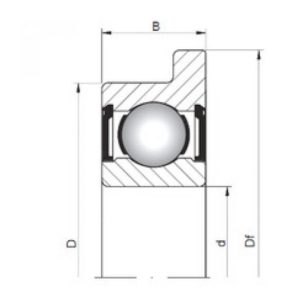 roulements FL618/2,5 ZZ CX #1 image