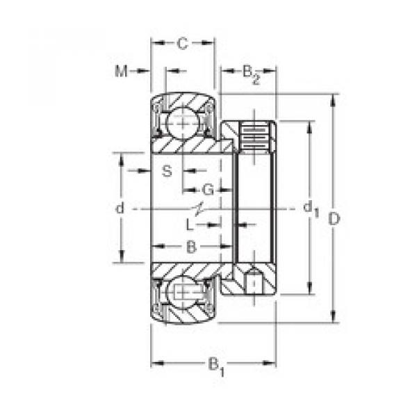 roulements GRA201RRB Timken #1 image