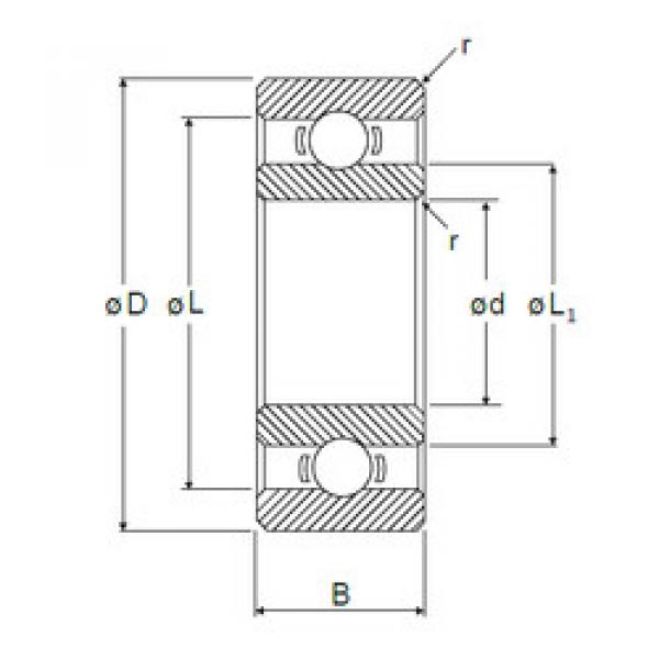 roulements L-1360 NMB #1 image