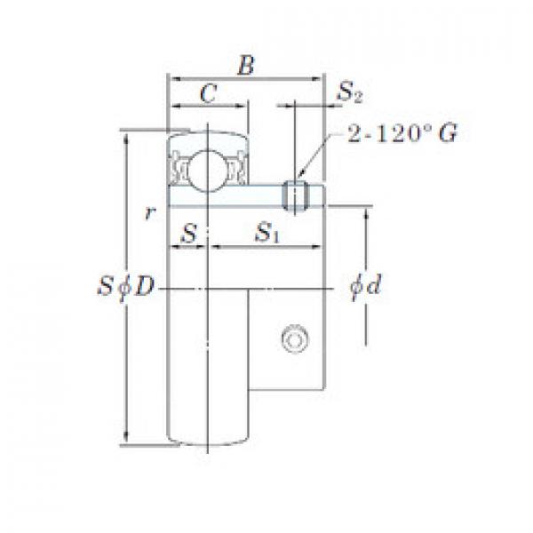 roulements UC326 KOYO #1 image