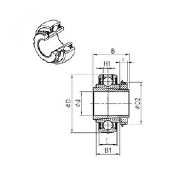 roulements UK210+H-26 SNR #1 image