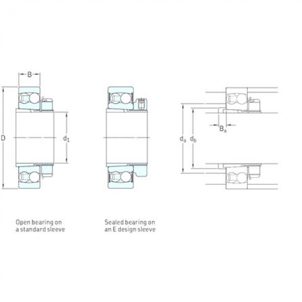 roulements 1311EKTN9+H311 SKF #1 image