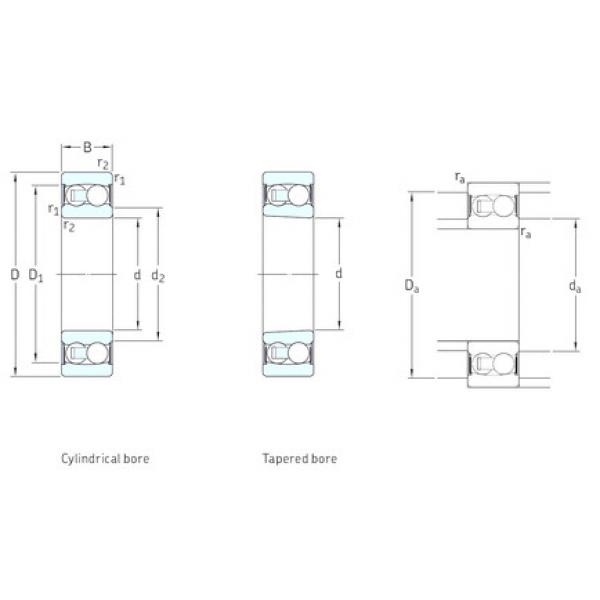 roulements 2205E-2RS1KTN9 SKF #1 image