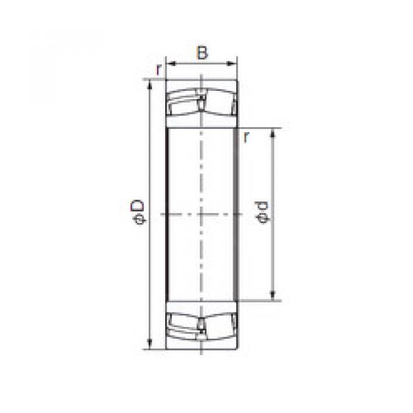 roulements 23140A2X NACHI #1 image