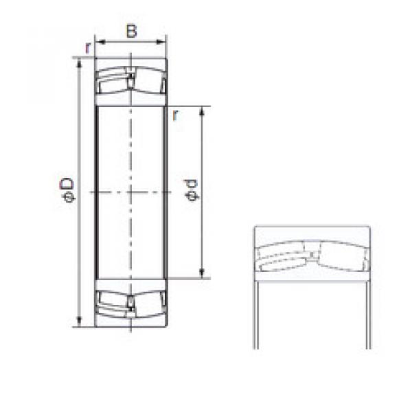 roulements 24134AX NACHI #1 image