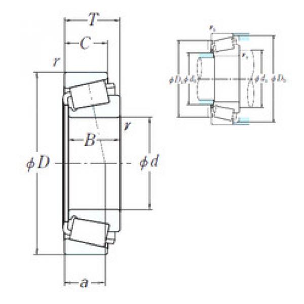 roulements 68450/68712 NSK #1 image