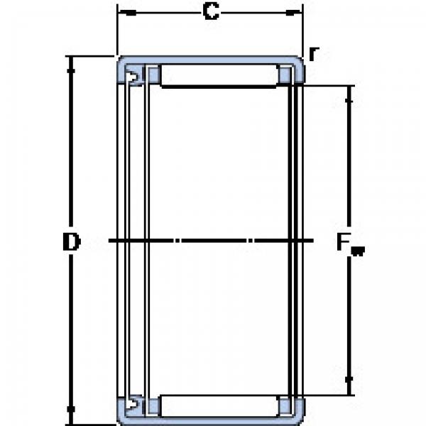 roulements HK 0812 RS SKF #1 image