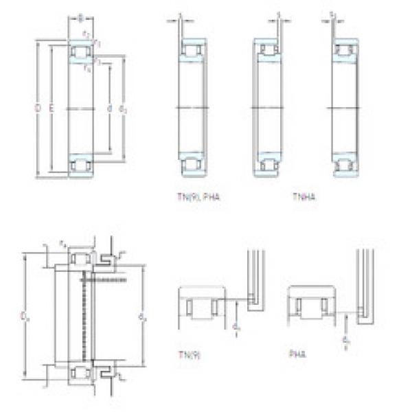 roulements N 1013 KTNHA/SP SKF #1 image