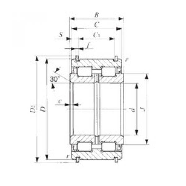 roulements NAS 5012ZZNR IKO #1 image