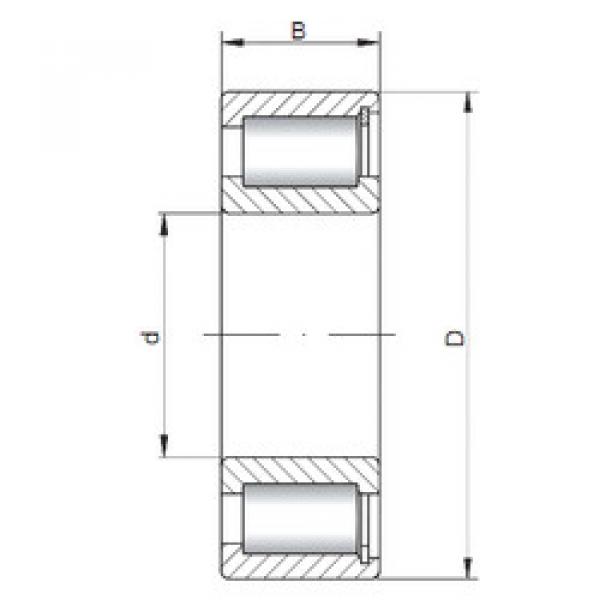 roulements NCF2216 V CX #1 image