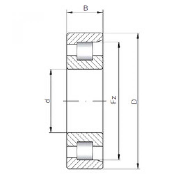 roulements NF3036 CX #1 image