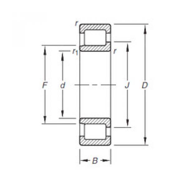 roulements NJ2206E.TVP Timken #1 image