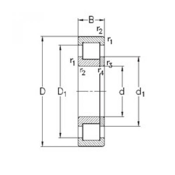 roulements NUP2203-E-TVP3 NKE #1 image