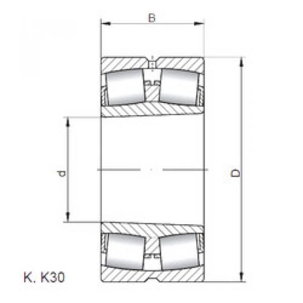 roulements 21311 KCW33 CX #1 image