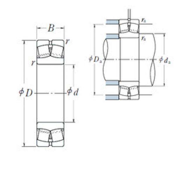 roulements 22224EAE4 NSK #1 image