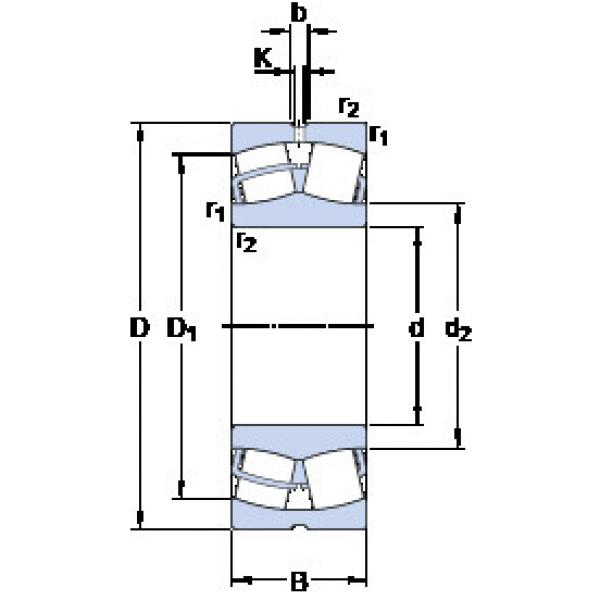 roulements 22209 E SKF #1 image