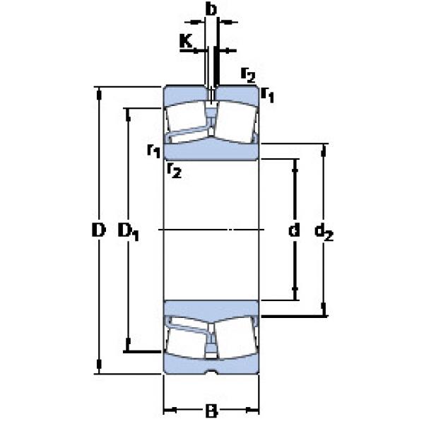 roulements 22224 E SKF #1 image