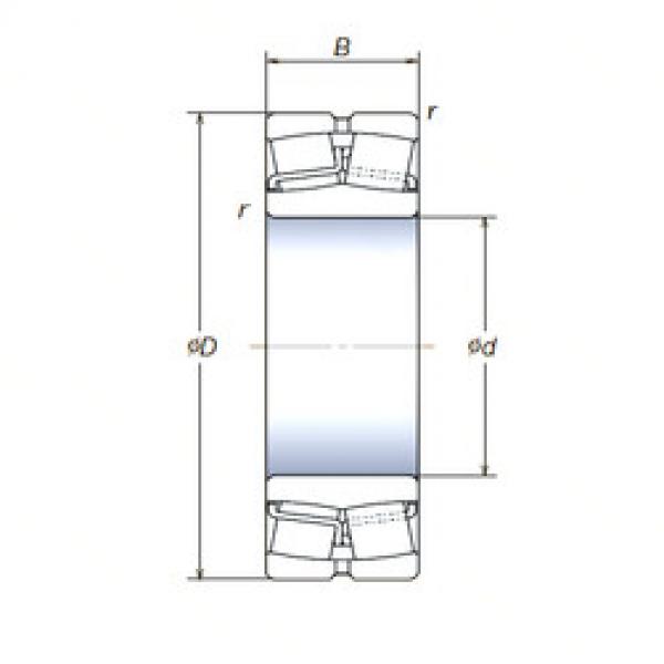 roulements 22214SWREAg2E4 NSK #1 image