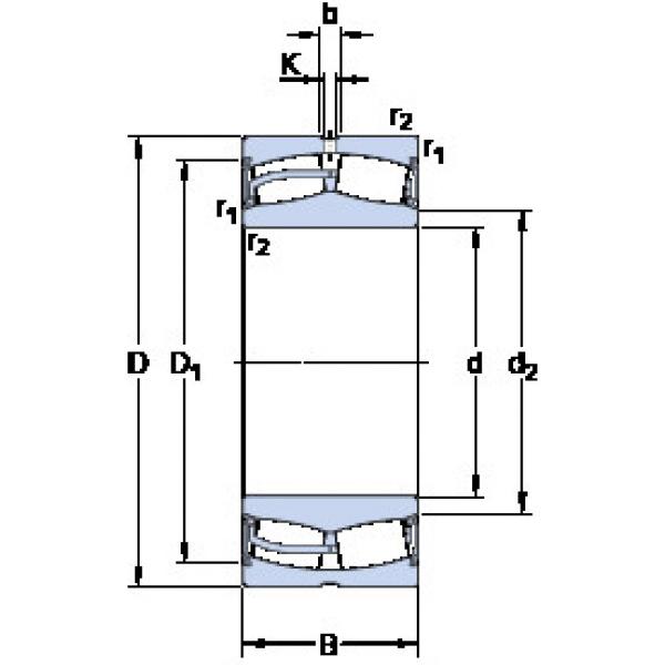 roulements 23052-2CS5/VT143 SKF #1 image