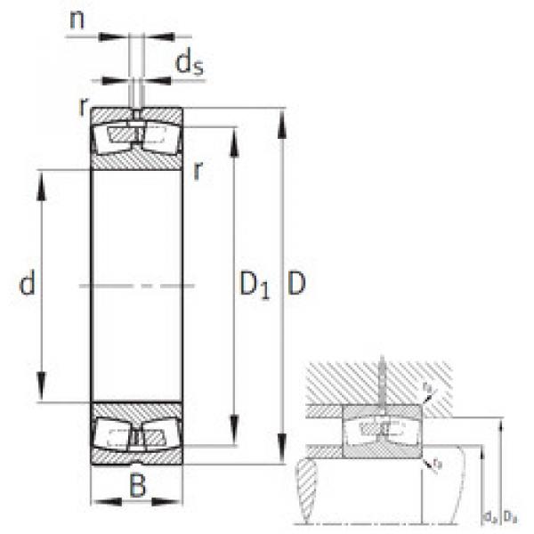 roulements 22244-B-MB FAG #1 image