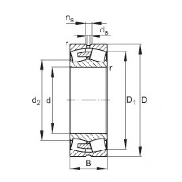 roulements 23160-E1A-MB1 FAG #1 image