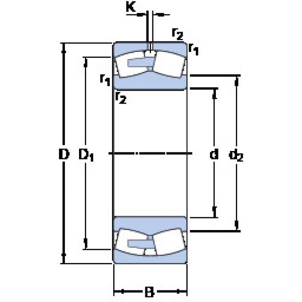 roulements 248/670 CAMA/W20 SKF #1 image