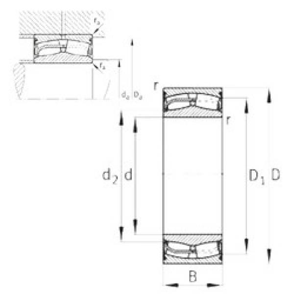 roulements 24122-E1-2VSR-H40 FAG #1 image