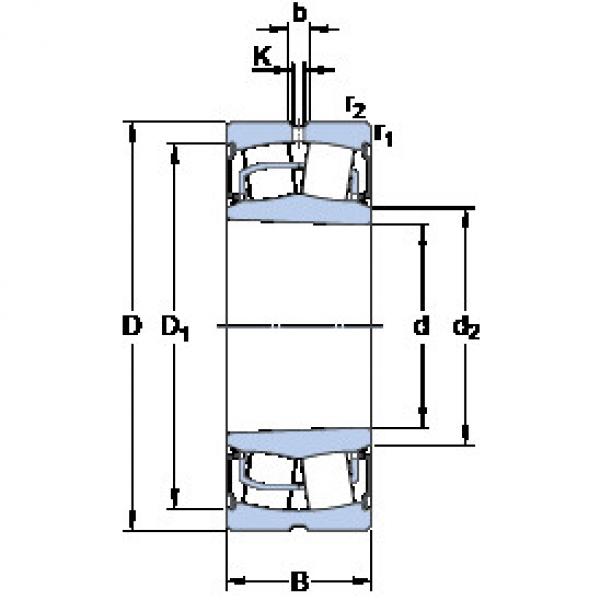 roulements BS2-2210-2RSK/VT143 SKF #1 image