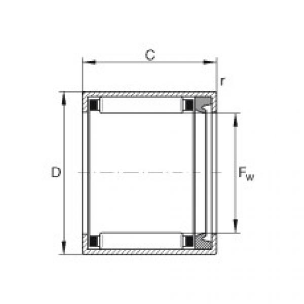 roulements HK1614-RS INA #1 image