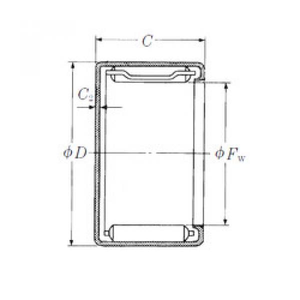 roulements MJ-551 NSK #1 image