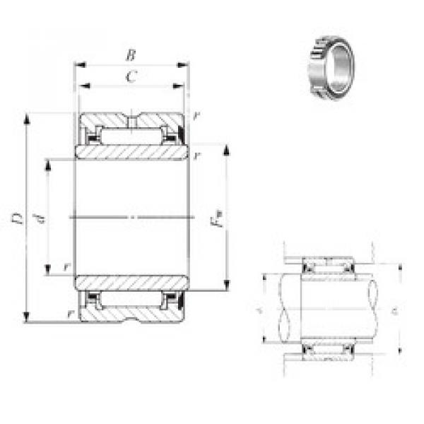 roulements NA 49/32U IKO #1 image