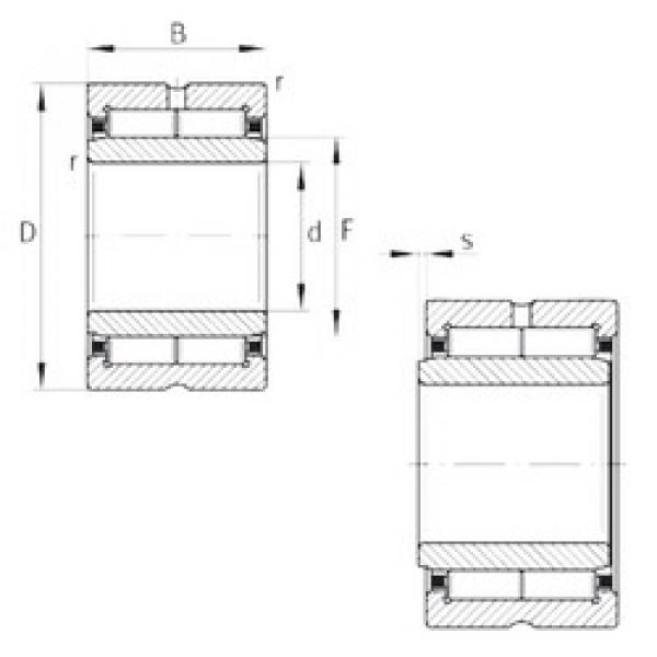 roulements NKI55/25-TW-XL INA #1 image