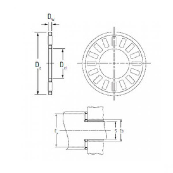 roulements NTA-6681 KOYO #1 image