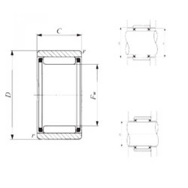 roulements RNAF 405520 IKO #1 image