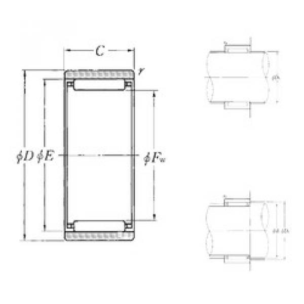 roulements RNAO-7×14×8T2 NTN #1 image