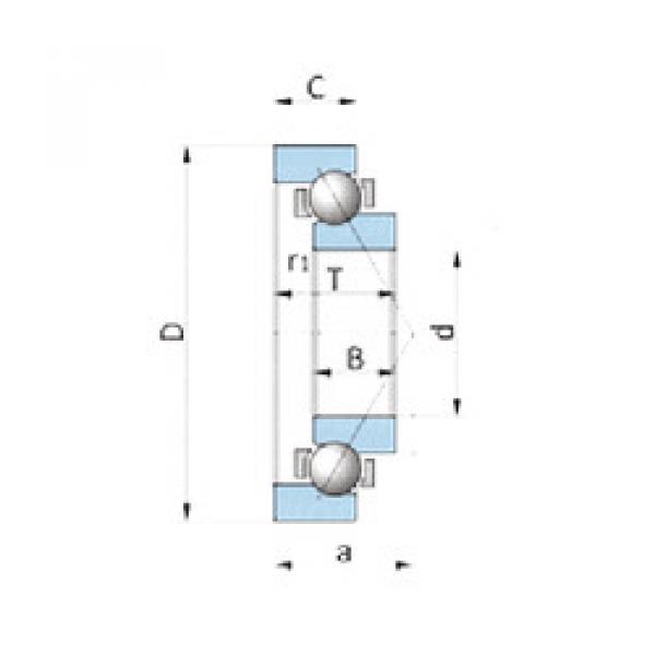 roulements BA260-3 NSK #1 image