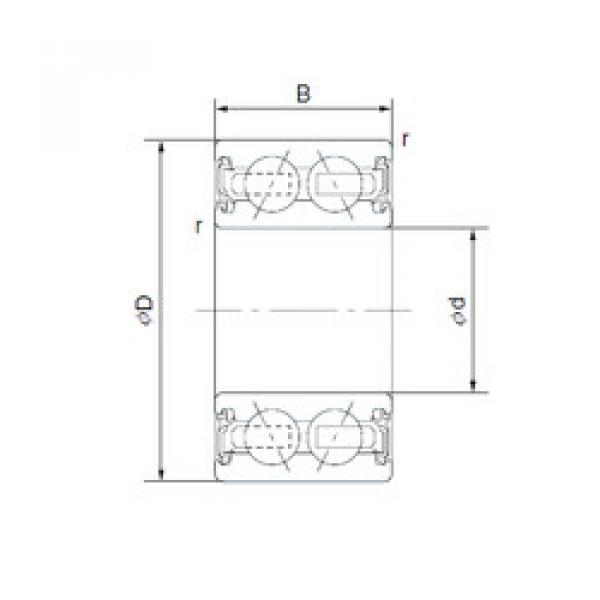 roulements 4609-1AC2RS CYSD #1 image