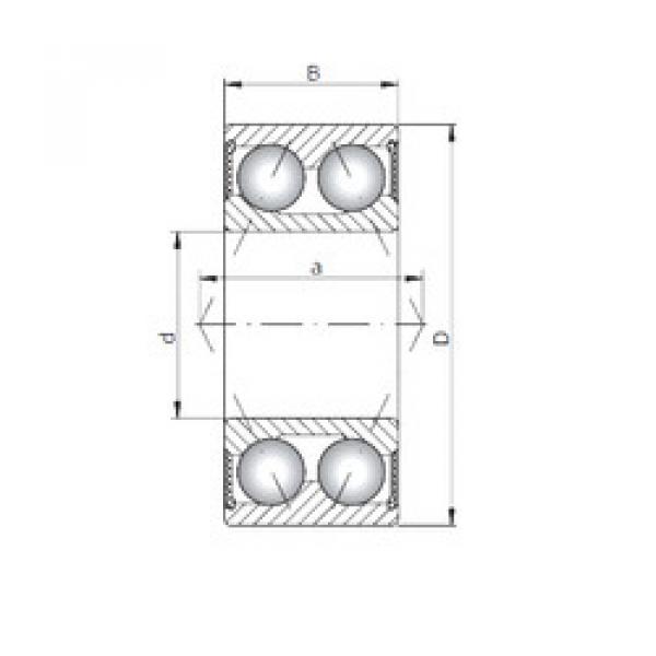 roulements 3318-2RS CX #1 image