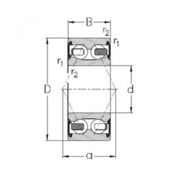 roulements 3313-B-2RSR-TV NKE #1 image