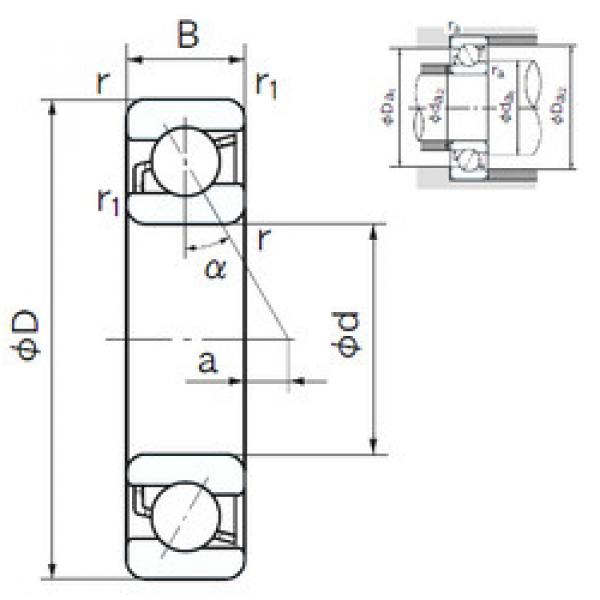 roulements 7236C NACHI #1 image