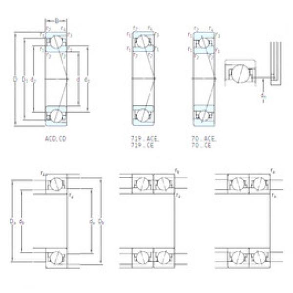 roulements 71960 ACDMA/P4A SKF #1 image