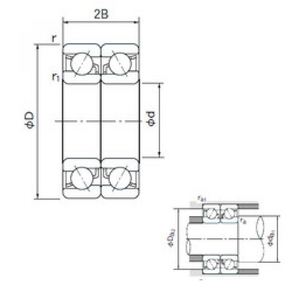 roulements 7002CDB NACHI #1 image