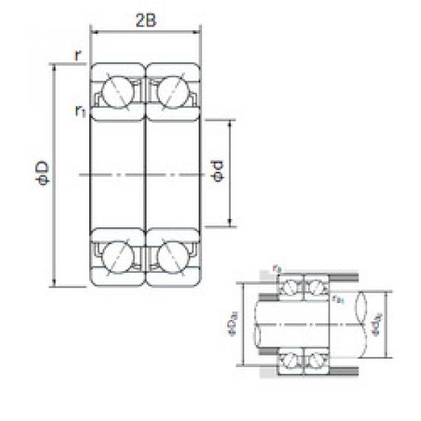 roulements 7009DF NACHI #1 image