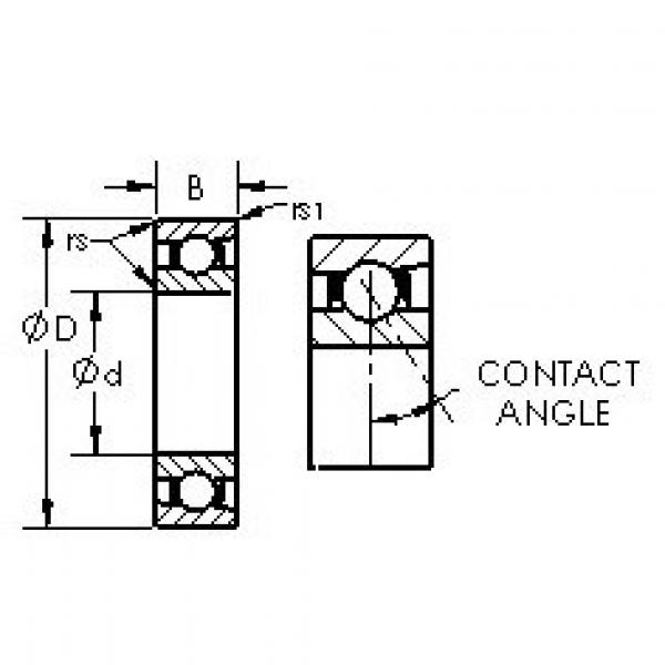 roulements 71930AC AST #1 image