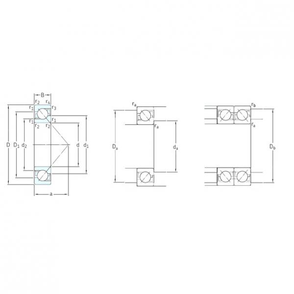 roulements 7322BECBP SKF #1 image