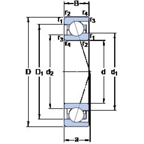 roulements 71914 ACE/HCP4A SKF #1 image